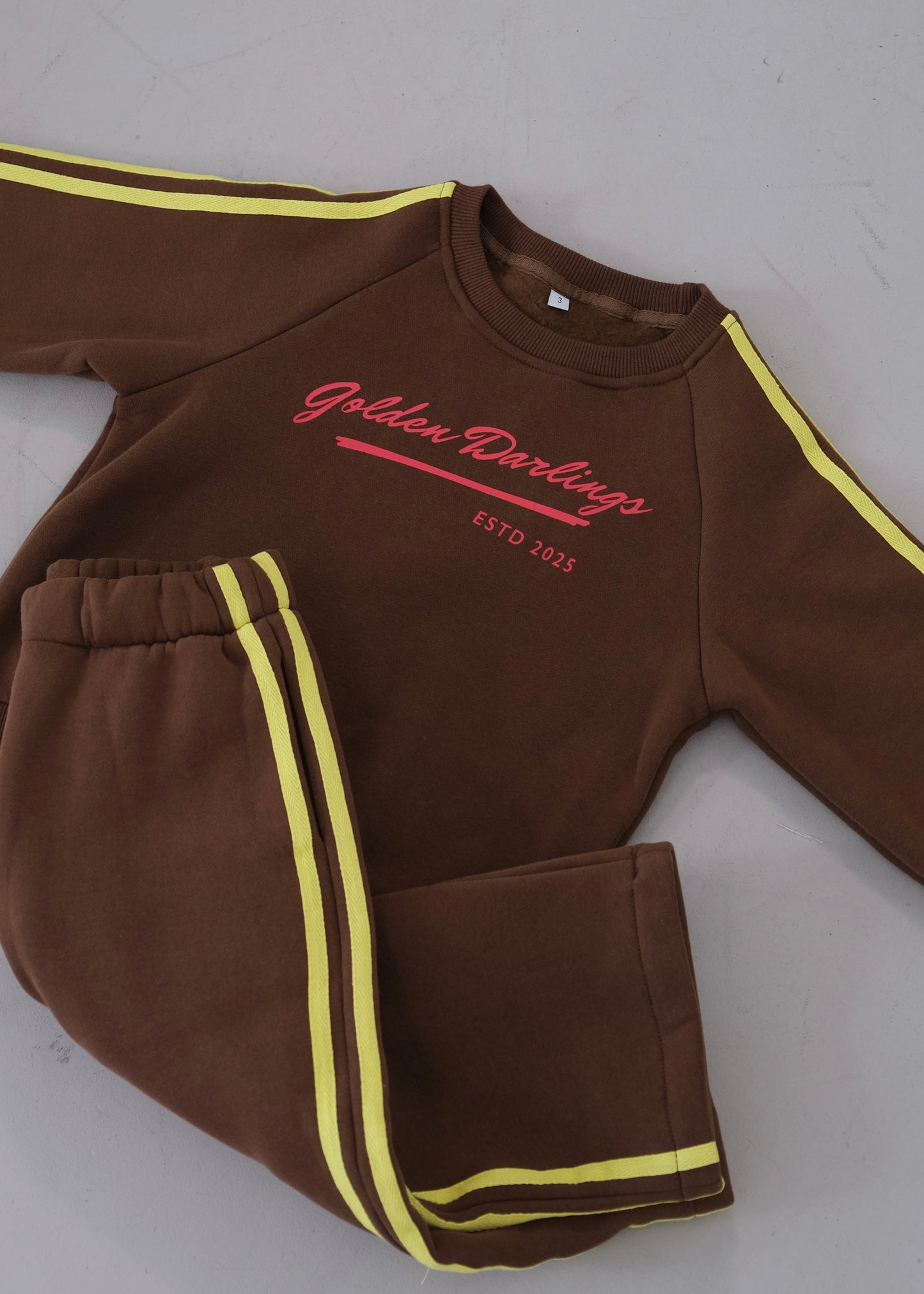 Golden tracksuit bottoms