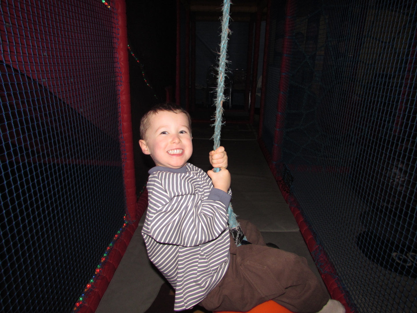 Striped long sleeve tee