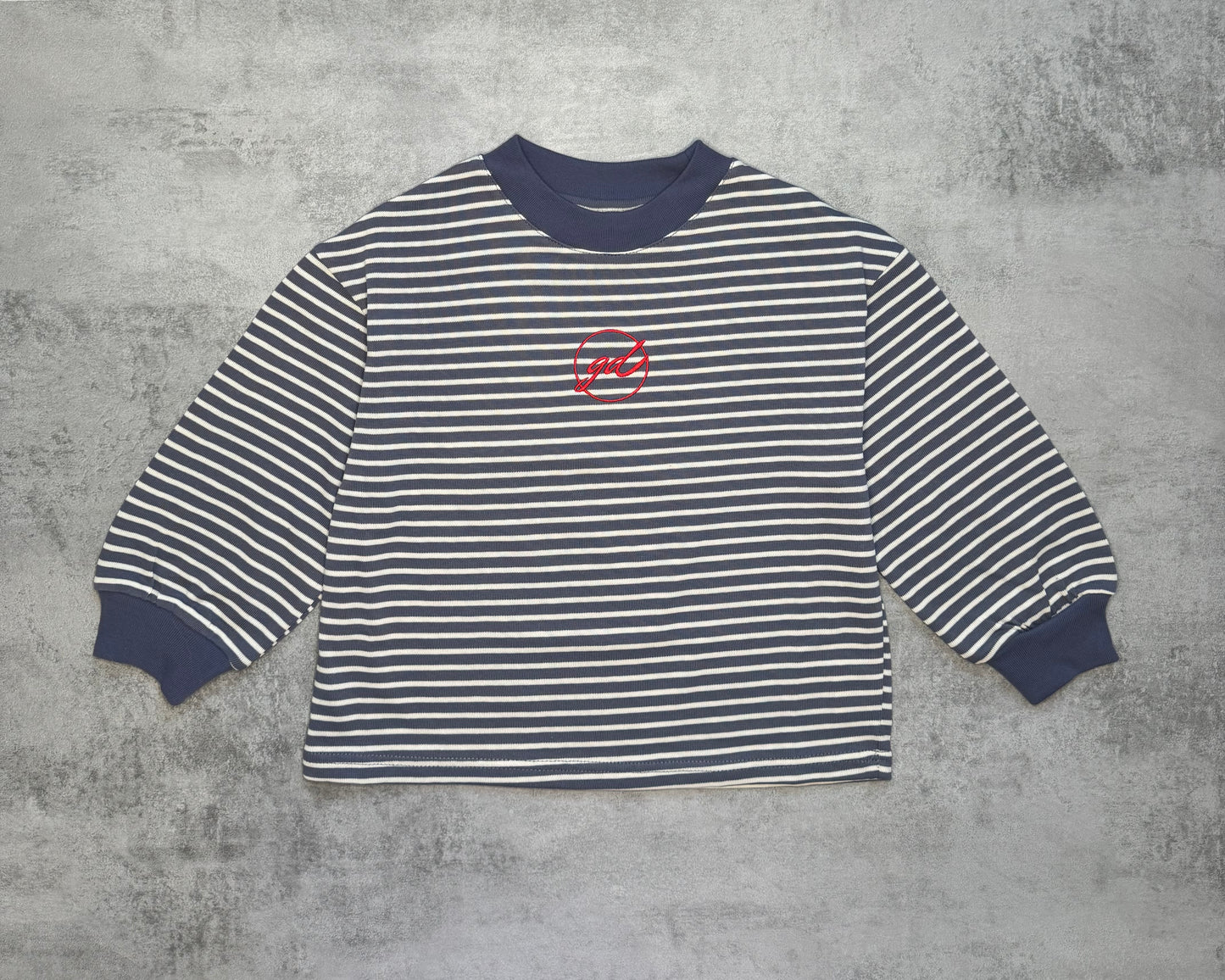 Striped long sleeve tee