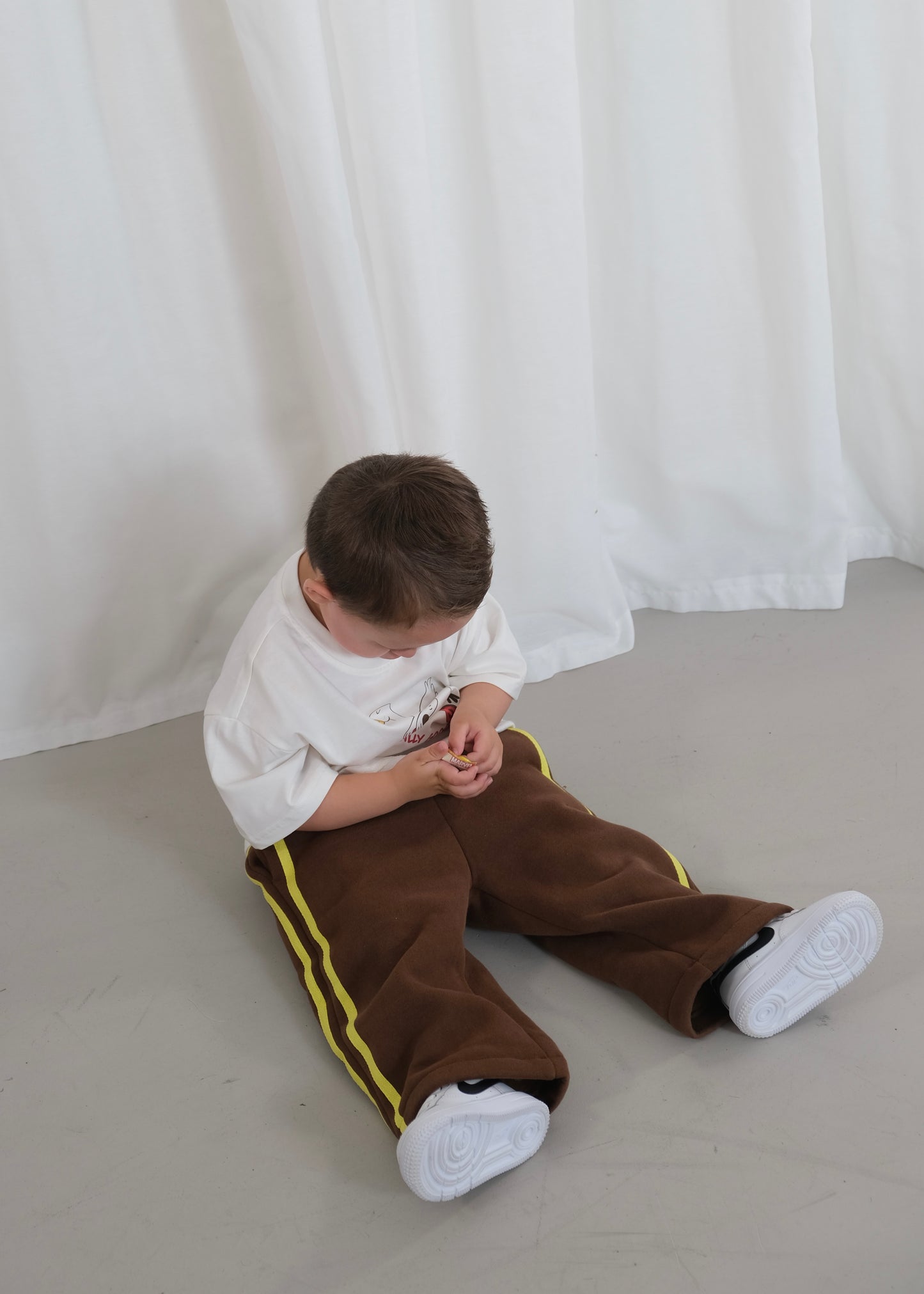 Golden tracksuit bottoms